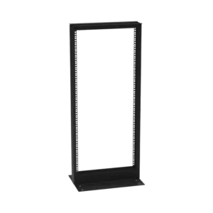 Rack de 2 Postes Doble Perforación, Estándar 19in,