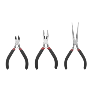 Juego de 3 Mini Pinzas de Corte de 5in. Incluye: P