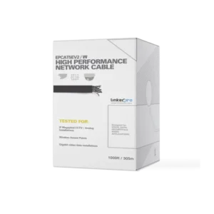 Bobina de 305 m 1000 ft Cat5e, aleación de cobre y