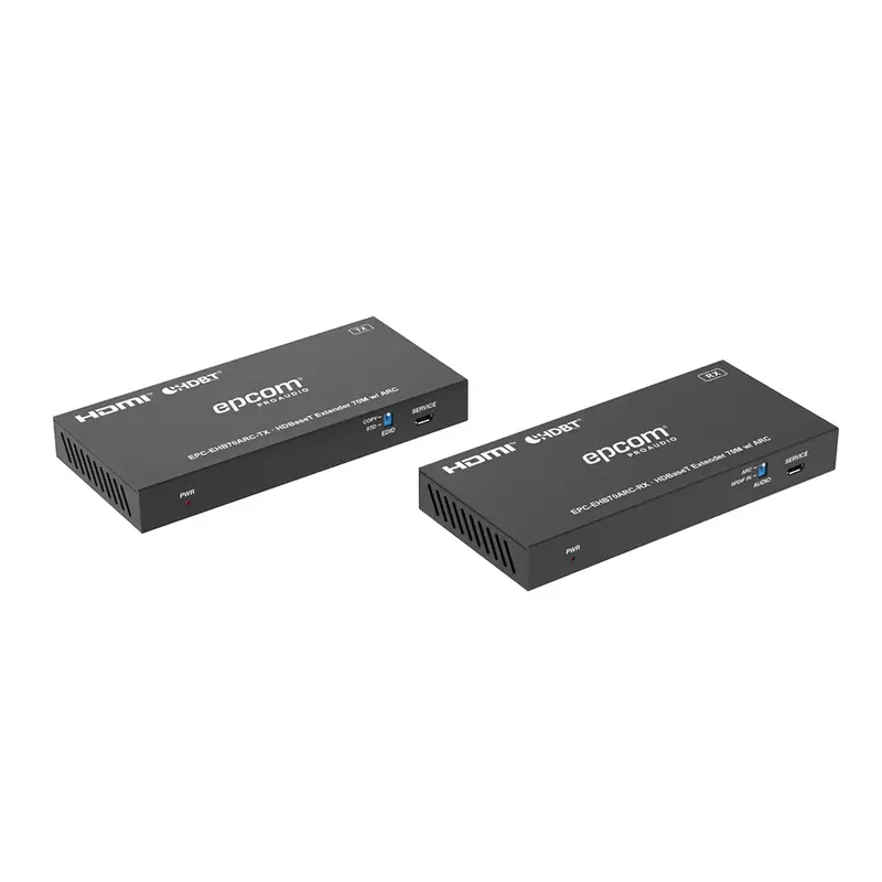 Kit Extensor HDMI - HDBaseT - 70m en 4K@60Hz - Cat5e-6 - Ges