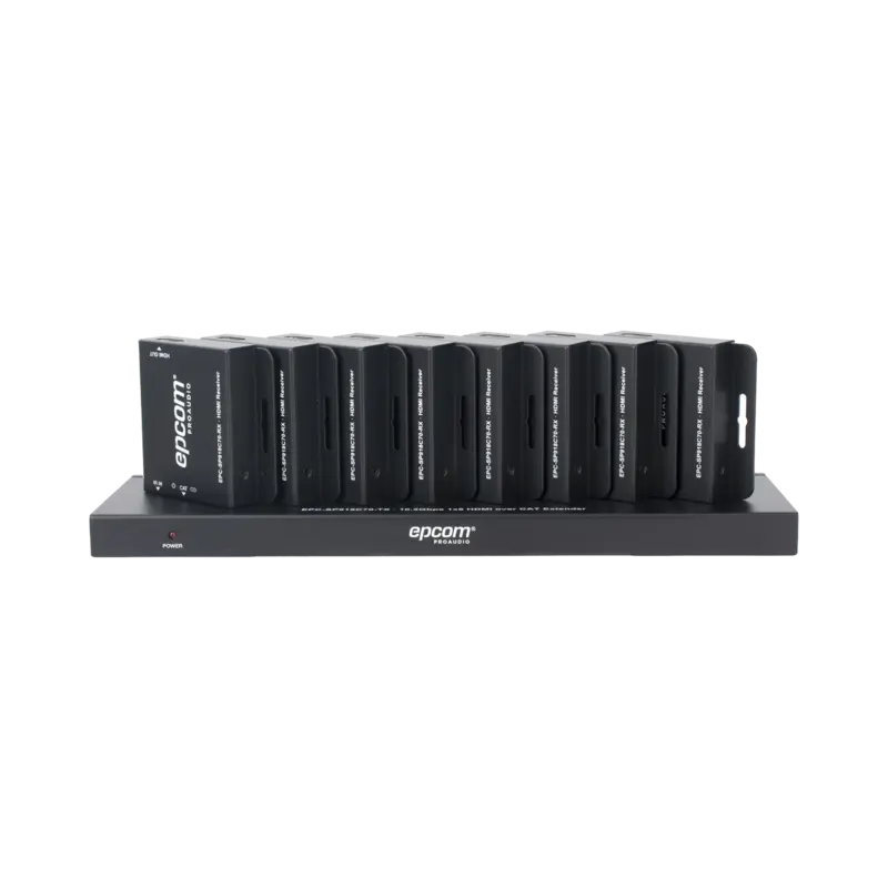 Splitter HDMI 1x8 - Extensor HDMI - 4K@30Hz 40m - 1080p@60Hz