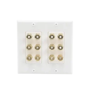 Placa de Pared - Postes de Unión Tipo Banana - Con