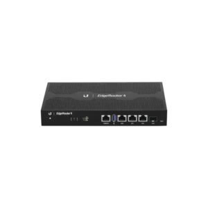 EdgeRouter 4, con 3 puertos 10/100/1000 Mbps + 1 p