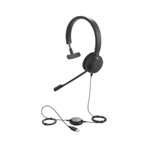 Jabra Evolve 20 Mono con conexión USB, micrófono c