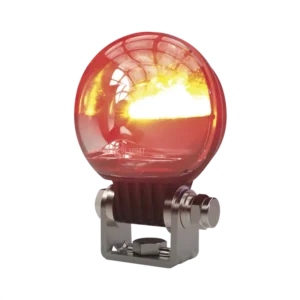 Luz LED límite de arco color rojo, para zonas de t