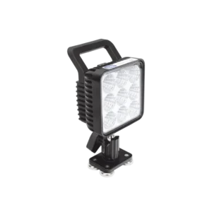 Lámpara de trabajo de 9 led, montaje giratorio mag