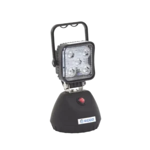 Lámpara de trabajo de mano, con batería recargable