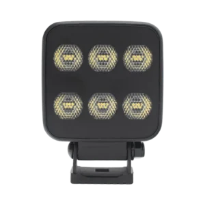 Luz de Trabajo Ultra brillante Cuadrada, 6 LED, 65