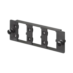 Placa Modular FAP de 6 Puertos Mini-Com, Acepta Mó