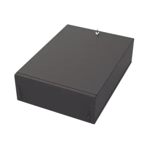 Gabinete Metálico para DVR/NVR con Chapa y llave.
