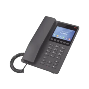 Teléfono IP Hotelero con pantalla LCD a color, 2 l