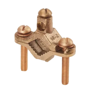 Abrazadera de Bronce para Tierra Física para Condu