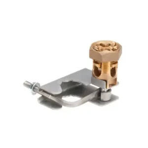 Abrazadera para Tierra Física en Base de Piso Fals