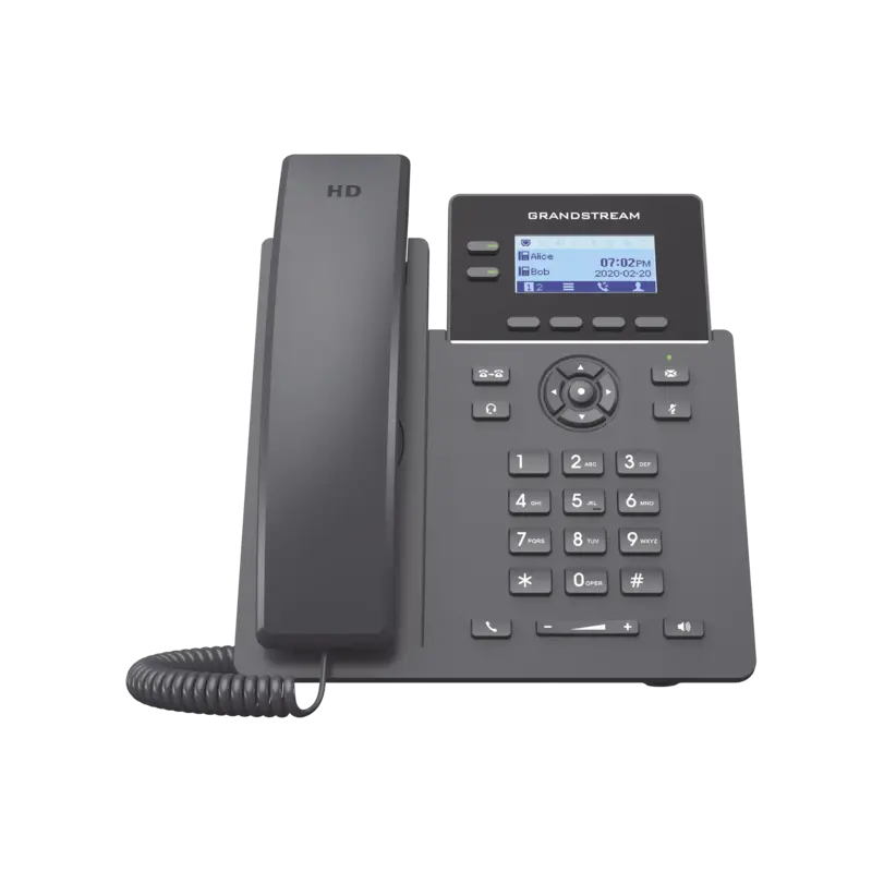 Teléfono IP Wi-Fi Grado Operador, 2 líneas SIP con 4 cuentas