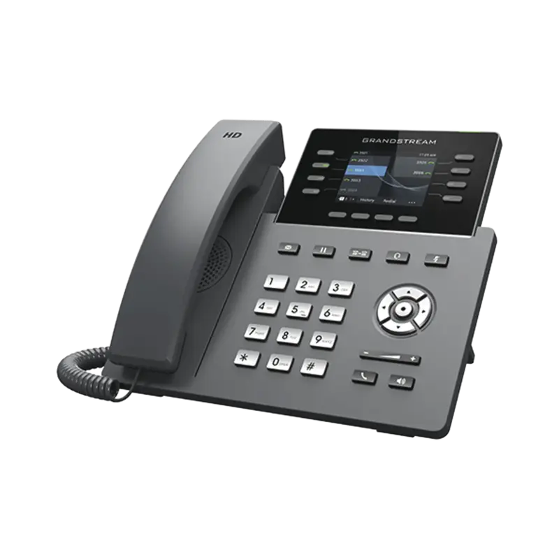 Teléfono IP Wi-Fi, Grado Operador, 8 líneas SIP con 4 cuenta