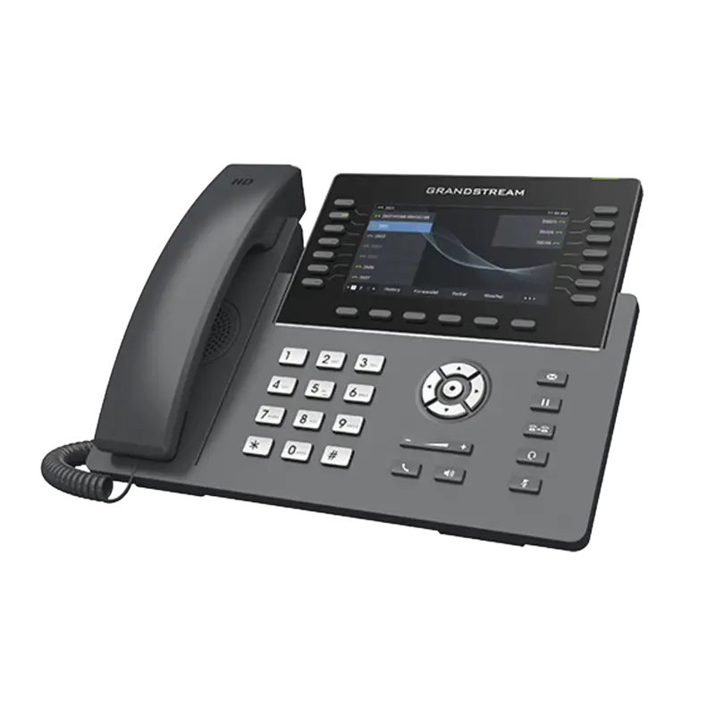 Teléfono IP Wi-Fi, Grado Operador, 14 líneas SIP con 6 cuent