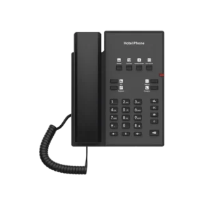 Teléfono IP para Hotelería, profesional con 8 tecl