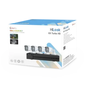 Kit TurboHD 1080p DVR 4 Canales 4 Cámaras Bala Col