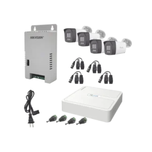 Kit HiLook Audio Bidireccional TurboHD 1080p DVR 4