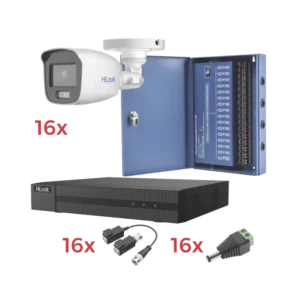 Kit TurboHD 1080p Lite DVR 16 Canales 16 Cámaras B