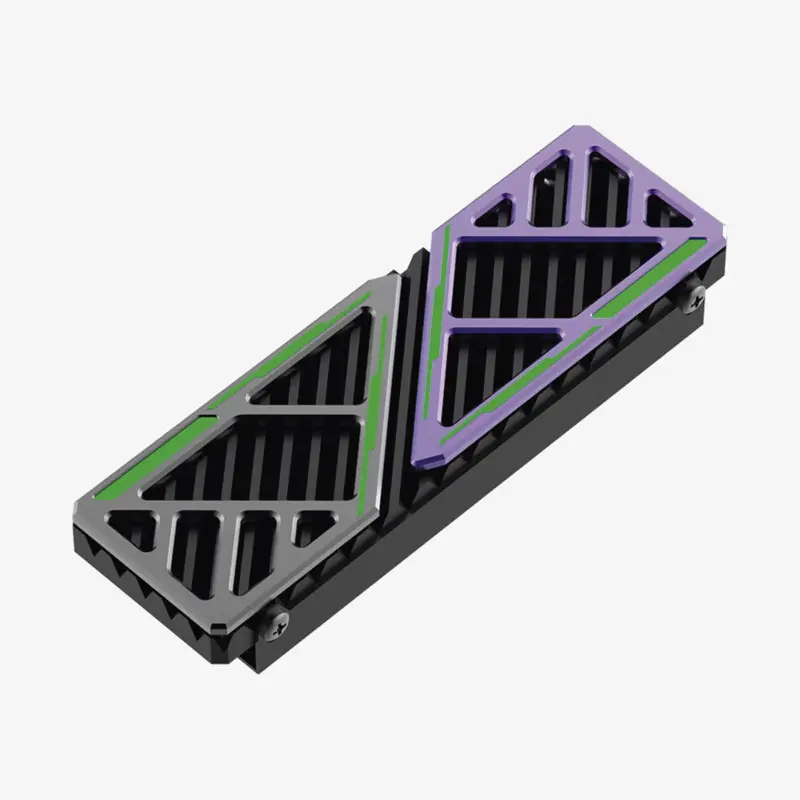 Disipador de Calor para SSD M.2 - Aleación de Aluminio - Fác