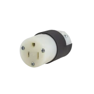 Conector Entrada Recta 15A 125V 2 Polos