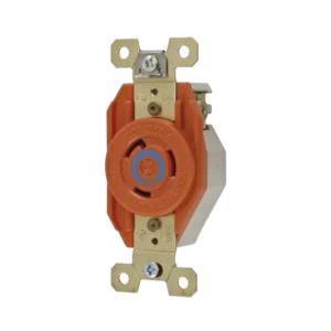 Receptáculo Sencillo de Media Vuelta/ 20 A 250 V C