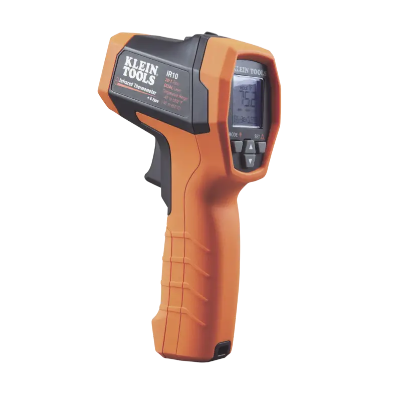 Termómetro Infrarrojo de Doble Láser 20:1. -40° a 650° C.