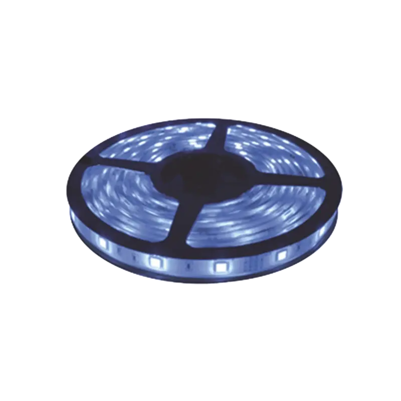 Tira Led de 5 m - Color Azul - Uso Exterior - Potencia 22 W