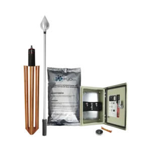 Kit de Pararrayo con Punta en Aluminio con Diámetr