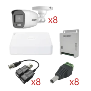 KIT TurboHD con Audio 1080p DVR 8 Canales 1080p li