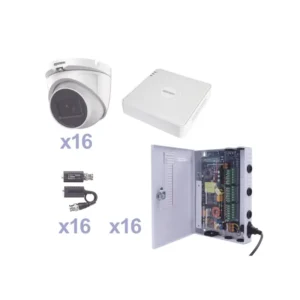 KIT TurboHD 1080p Lite DVR 16 Canales 16 Cámaras E