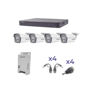 KIT COLORVU TURBOHD 1080p DVR 4 Canales 4 Cámaras