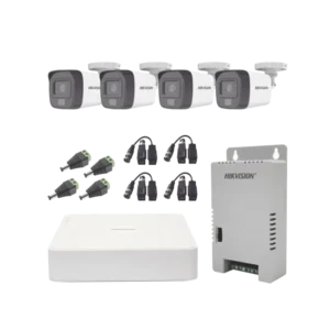 Kit TURBOHD 1080p DVR 4 Canales 4 Cámaras con Micr