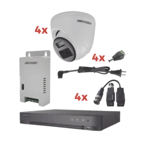 Kit Audio Bidireccional TurboHD 1080p DVR 4 Canale