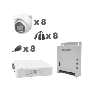 KIT TurboHD 1080p  DVR 8 Canales con aud