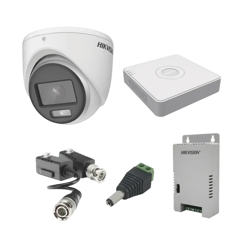 KIT COLORVU TURBOHD 1080pLite - DVR 4 Canales - 4 Cámaras Ey
