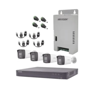 Kit Audio Bidireccional TurboHD 4K-3K DVR 4 Canale