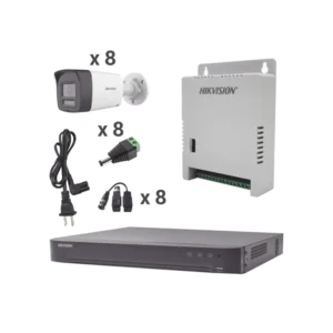 Kit Audio Bidireccional TurboHD 4K-3K DVR 8 Canale