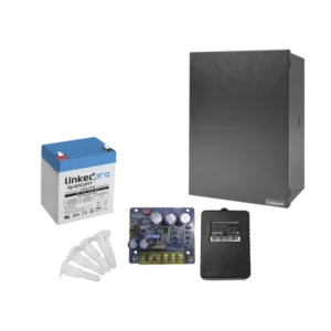 Kit con fuente PLB3 con salida de 12 Vcc a 4 Amper
