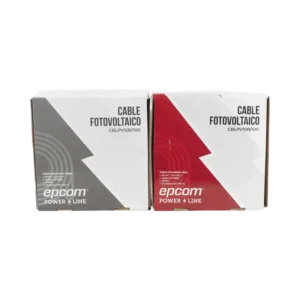 Kit de 2 rollos de 100 metros de cable fotovoltaic