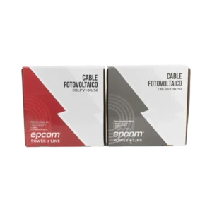 Kit de 2 rollos de 50 metros de cable fotovoltaico