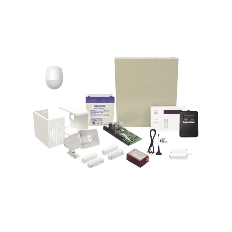 KIT de Alarma VISTA48-6160RF con 2 AÑOS de Comunicación Ilim