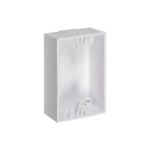Caja trasera de montaje color blanco par