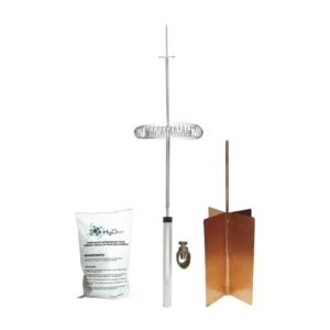 Kit Básico de Pararrayo con Punta Dipolo y Electro