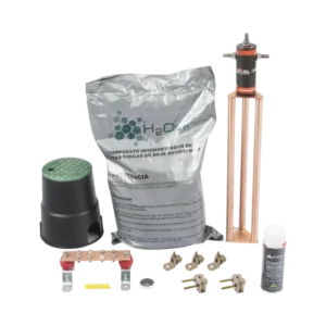 Kit de tierra física modelo TG45AB con Electrodo M