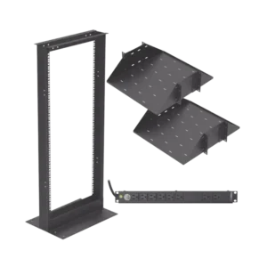 Kit de Rack Estándar 19in, 24 UR con 2 Charolas  y