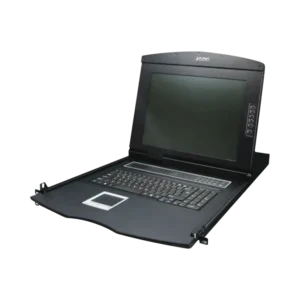 Switch KVM con Monitor de 17incon Teclado y Trackp