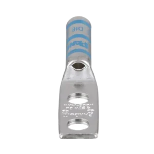 Terminal Doble Ojillo para Cable 6 AWG,