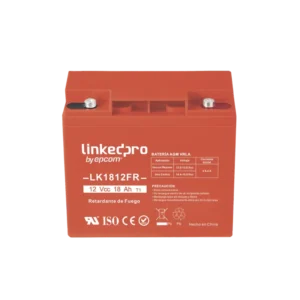 Batería 12 V 18 Ah UL Tecnología AGM Vida útil pro